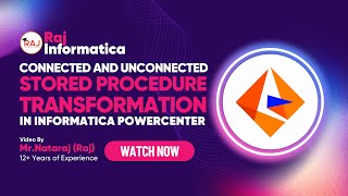 Connected amp Unconnected Stored Procedure Transformation in Informatica PowerCenter [upl. by Sucam]