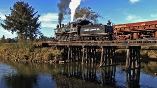 Oregon Coast Scenic Railroad  Fall Freights 2018 [upl. by Llorrac785]