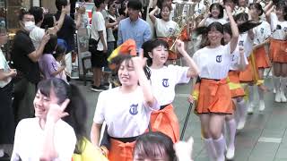 Ootesuji Traffic Safety Week Parade  Kyoto Tachibana SHS Band 2023 [upl. by Alcinia]