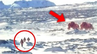 90 Year Old Footage From Beyond The Ice Wall of Antarctica SCARES The Entire World [upl. by Nahs]