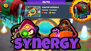 ELITE Bloonarius Tutorial  No Monkey Knowledge  Sulfur Springs  BTD6 [upl. by Aleta]