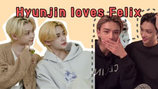 Hyunjin loves Felix  A compilation Part1 [upl. by Starkey738]