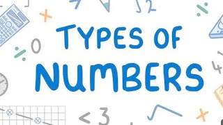 Types Of Numbers by MARUTI SIR  EXSAINIK SCHOOL SATARA [upl. by Key]