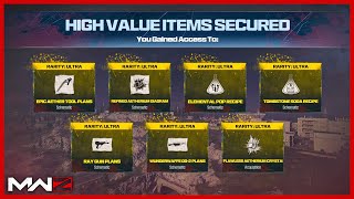 Make SOLO Schematic Farming EASY in the High Threat Zone MW3 Zombies Rare Schematics [upl. by Ledua]