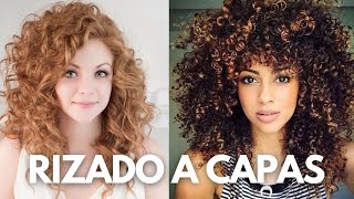 50 IDEAS DE CORTE DE PELO RIZADO A CAPAS  Las últimas tendencias en peinados rizados [upl. by Marlow]