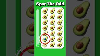 HOW GOOD ARE YOUR EYE  Part  25  Spot the Odd One out emojipuzzle quiz shorts [upl. by Hidie]