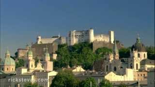 Salzburg Austria Hohensalzburg Fortress and Mönchsberg  Rick Steves’ Europe Travel Guide [upl. by Mariejeanne]