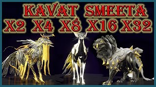 WARFRAME Por que debes tener un kavat smeeta Build  consejos para un X2 X4 X8 X16 X32 de bufo [upl. by Haimorej]