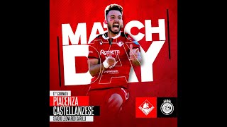 Diretta streaming Piacenza  Castellanzese [upl. by Adnirb]