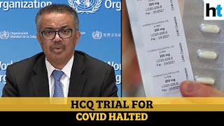 WHO halts hydroxychloroquine trials in Covid patients over safety concerns [upl. by Bathulda59]