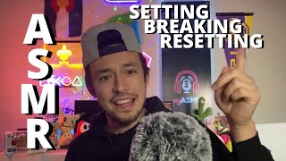 Setting Breaking and Resetting the Pattern ASMR  Fast and Random ASMR  Cr RaffyTaphyASMR [upl. by Shaylah]