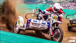 Motocross Seitenwagen WM 2019 Straßbessenbach Lauf 1 [upl. by Jeri527]