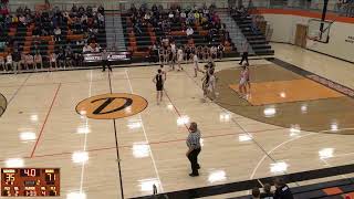 Dodgeville vs River Valley  Varsity Boys Basketball [upl. by Hedgcock]