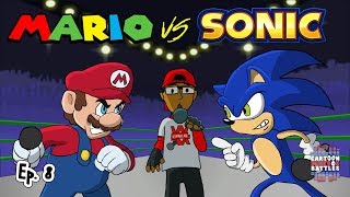 Mario Vs Sonic  Cartoon Beatbox Battles [upl. by Labana]