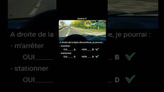 2024 Nouveau Test Code de la route  permis de conduire Série 4 QUESTIONS 17 shorts [upl. by Enomed]