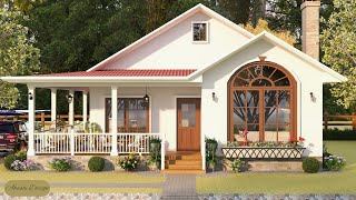 Adorable Small House Design With Floor Plan  Cozy Home [upl. by Giacomo390]