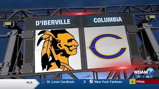 0830 Highlights DIberville v Columbia [upl. by Eiramesor]