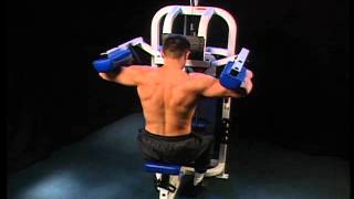 How to do Shoulders Front Machine Side Lateral Raise correctly Abawi Fit [upl. by Elinet]