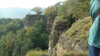 Hohenstein sagenumwobener Felsen Nähe Hessisch OldendorfZersen [upl. by Dowzall]