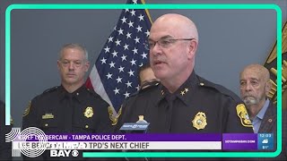 Lee Bercaw named Tampa police next chief [upl. by Donell]