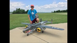 My Top Flite B 25 J Mitchell [upl. by Bartlet]