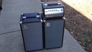 ampeg micro vr bass amplifier guitar amp head review [upl. by Darryl]