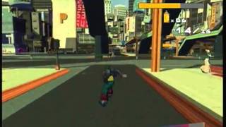 Jet Set Radio Future walkthrough part 2 The Race With Beat [upl. by Natalya]