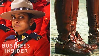 How Canadas Iconic Mountie Uniforms Are Made  Boot Camp [upl. by Yenrab]