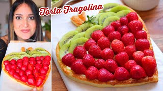 TORTA SFOGLIATA CREMA E FRAGOLE 🍓  Festa della Mamma  LifeampChiara [upl. by Helbonnas]