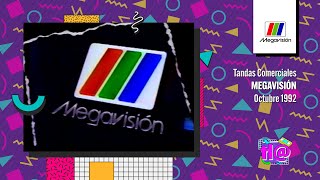 Tandas Comerciales Megavisión Octubre 1992 [upl. by Humphrey]