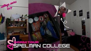 FRESHMAN COLLEGE DORM TOUR  SPELMAN COLLEGE  MOREHOUSE JAMES HALL [upl. by Aihsit]