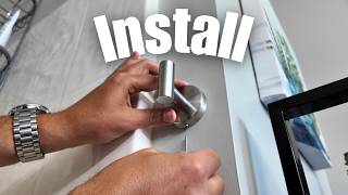 How to Install Just About Any Bathroom Hook or Towel Bar [upl. by Cran936]