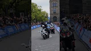 tadejpogacar on lead 2024 UCI Road and Paracycling Road World Championshipscycling zurich2024 [upl. by Ardnod]