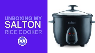 Unboxing My Salton Rice Cooker [upl. by Armington]