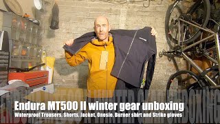 New Endura MT500II Waterproof mountain bike kit unboxing [upl. by Stormie]