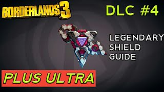 DOUBLE HEALTH  Plus Ultra Shield Guide  Borderlands 3 PS4 [upl. by Killy]