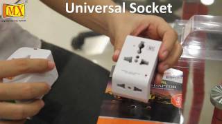 How to use Multi Plug with Universal sockets  Travel Adapter [upl. by Shakti788]