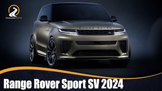 Range Rover Sport SV 2024  EL SUV DEPORTIVO QUE VAS A DESEAR [upl. by Obie]