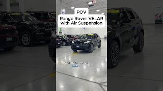 Range Rover VELAR air suspension AutoPlanet [upl. by Charlie]