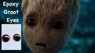 Epoxy Groot eyes [upl. by Roland]