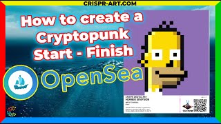 ⭐ How to make a CryptoPunk in Photoshop from Start to Finish  FREE PSD FILE [upl. by Hgalehs]