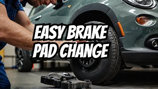 How To Replace Fiat 500L Brake Pads [upl. by Einatsed]