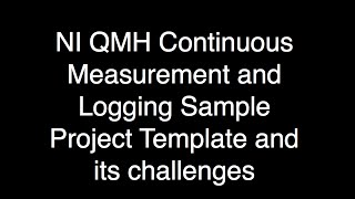 NIWeek 2016 NI QMH CML demo [upl. by Volin]