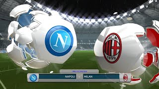 FC 25  Napoli vs AC Milan  Finale di Coppa Italia 20242025 [upl. by Lepp]