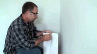 Wall Paneled Wainscoting Kit Installation  Step 5 Corner Stile [upl. by Notniuqal]