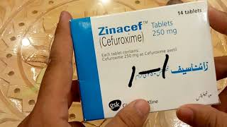 Zinacef 250mg Tablet uses  Benifits and sideeffects Urdu Review [upl. by Orhtej]