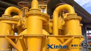 Hydrocyclone Used for Minerals ores Classifying Xinhai 2020 [upl. by Harrison990]