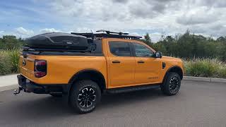 2023 Next Gen Ford Ranger Wildtrak X with RhinoRack Pioneer 6 Platform and Tub Rack [upl. by Nilo250]