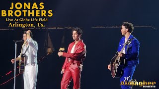 Jonas Brothers  Live At Globe Life Field Arlington Tx 2023 Dallas Tx [upl. by Wallraff]