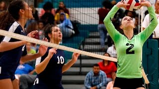 Ellison vs Shoemaker  Volleyball [upl. by Kcirrej]